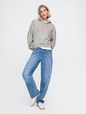Vintage Soft Cropped Hoodie