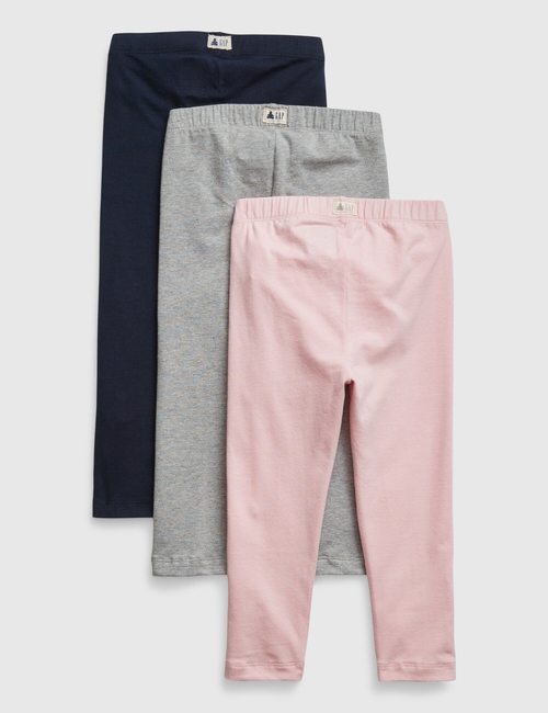 Toddler Girl Organic Cotton Mix and Match Basic Leggings
