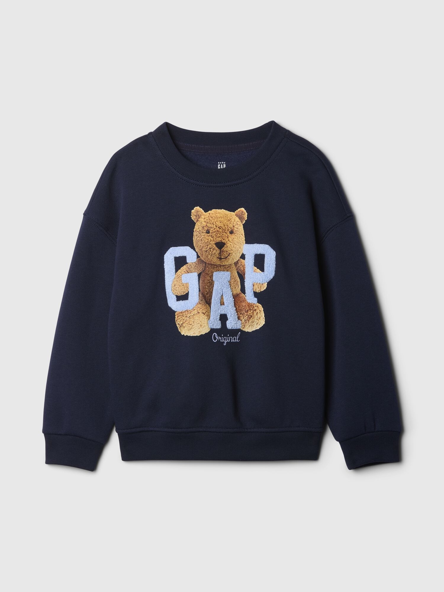 Shop babyGap Vintage Soft Bear Logo Sweatshirt for GAP UAE