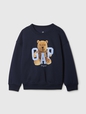 babyGap Vintage Soft Bear Logo Sweatshirt