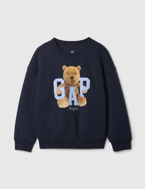 babyGap Vintage Soft Bear Logo Sweatshirt