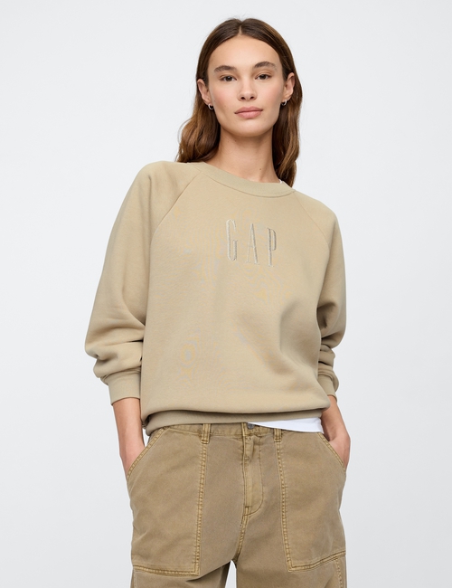 Vintage Soft Raglan Logo Sweatshirt