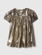 babyGap Metallic Bow Dress