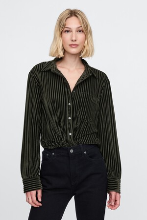 Velvet Relaxed Shirt