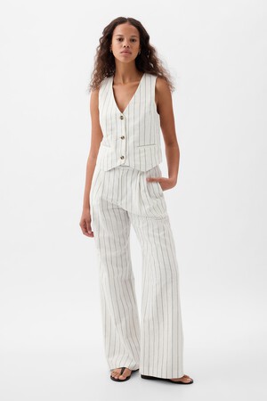 Linen-Cotton Vest