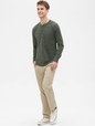 Essential Khakis in Straight Fit with GapFlex