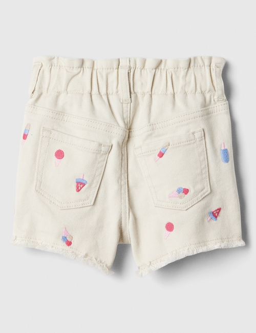V-EMB MOM SHORT