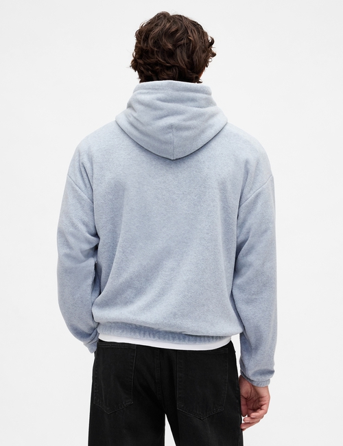 Oversized Athletic Logo Hoodie