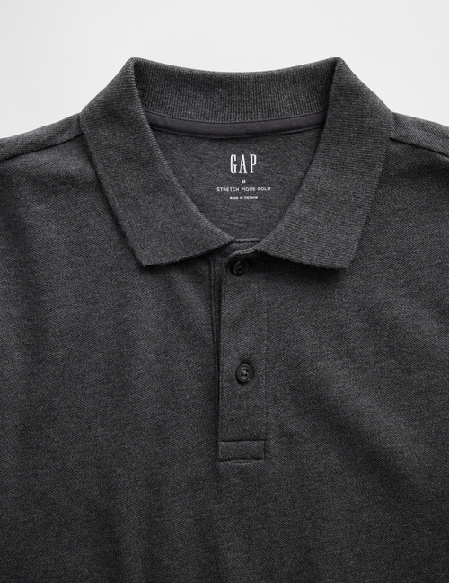 Stretch Pique Polo Shirt