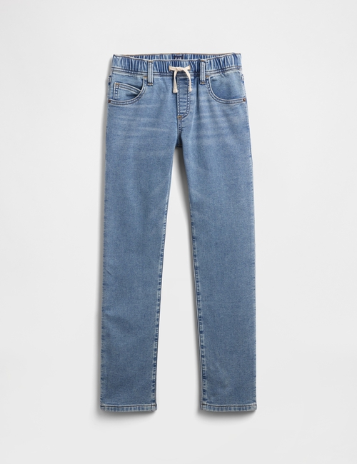Kids Pull-On Slim Sweatpant Jeans