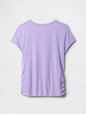 Kids Ruched Gap Logo T-Shirt