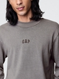 Mockneck Logo T-Shirt