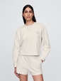 VintageSoft Oversized Logo Sweatshirt