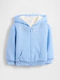 Baby & Toddler Sherpa-Lined Sequin Zip Hoodie