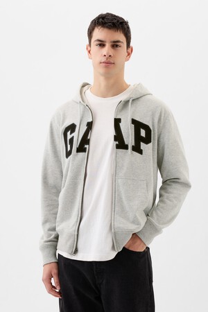 Gap Logo Zip Hoodie