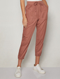 Ribbed Twill Joggers