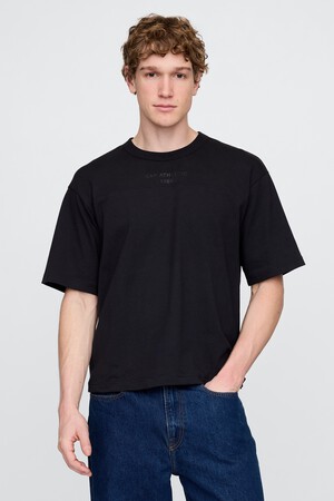 Oversized Athletic Logo T-Shirt