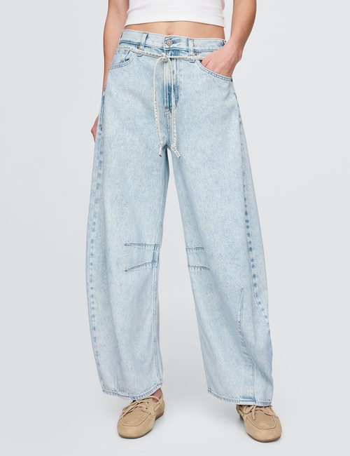 High Rise UltraSoft Horseshoe Jeans