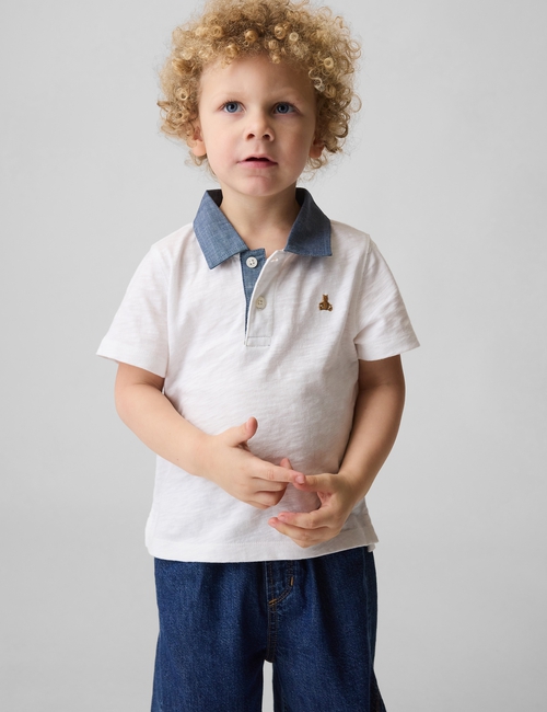 Baby & Toddler Organic Cotton Polo Shirt