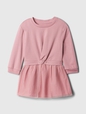 babyGap Twist-Front Sweatshirt Dress