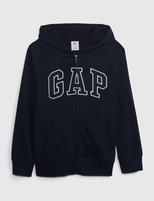 Kids Arch Logo Full-Zip Hoodie