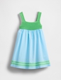 Baby & Toddler Crochet-Yoke Dress