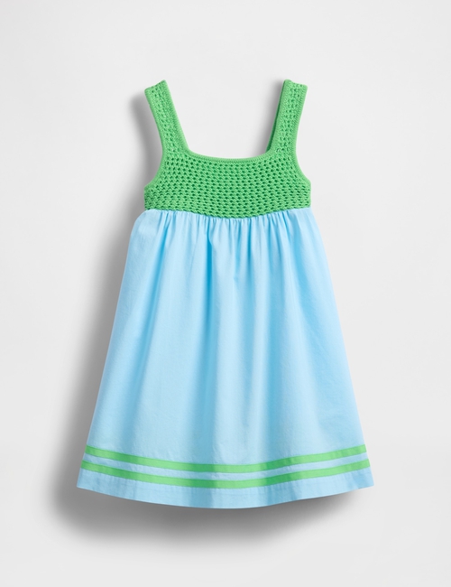 Baby & Toddler Crochet-Yoke Dress