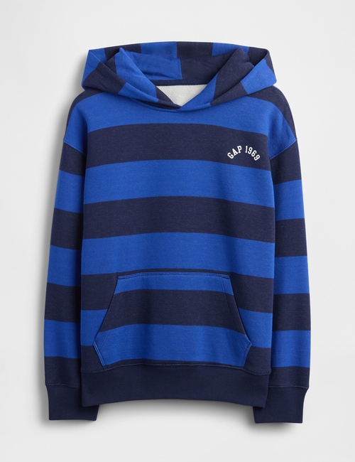 VTG SOFT BAGGY HOOD RUGBY STRIPE