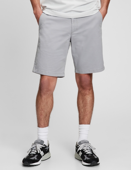 10" GapFlex Essential Khaki Shorts