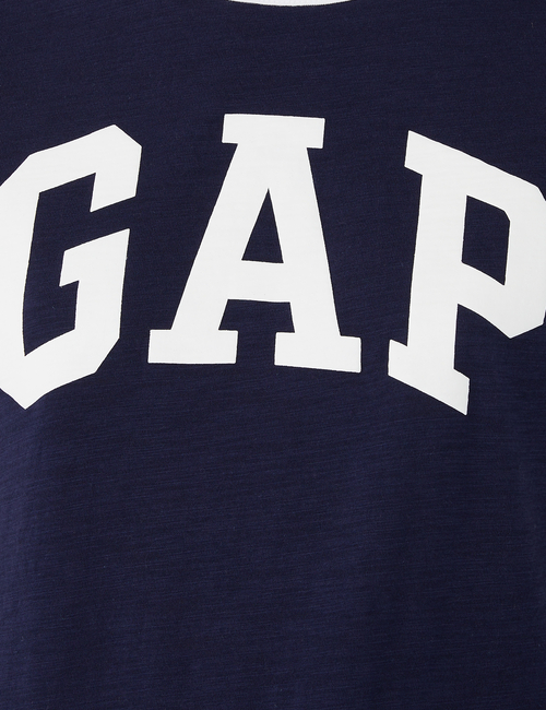 Organic Cotton Gap Arch Logo T-Shirt