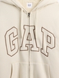 Relaxed Gap Logo Sherpa-Lined Zip Hoodie