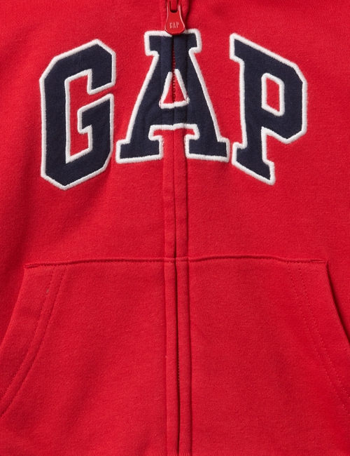 babyGap Relaxed Logo Zip Hoodie