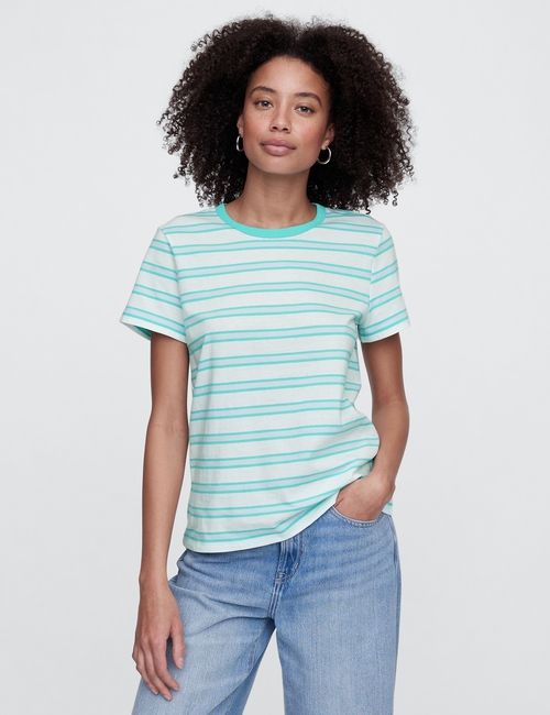 Favorite Stripe Crewneck T-Shirt
