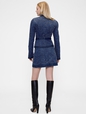 GAP STUDIO BOUCLE A LINE MINI SKIRT