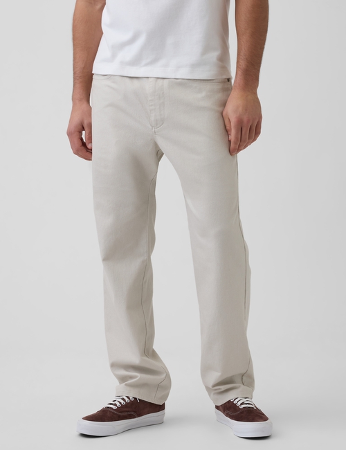 RELAXED STRAIGHT 5PKT LINEN PANT SP26