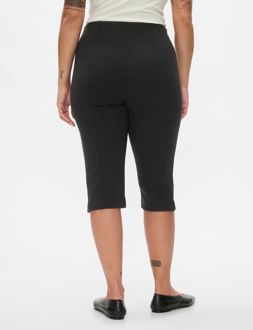 High Rise Ponte Capris