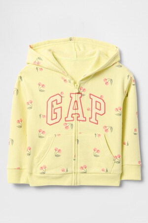 babyGap Relaxed Logo Zip Hoodie