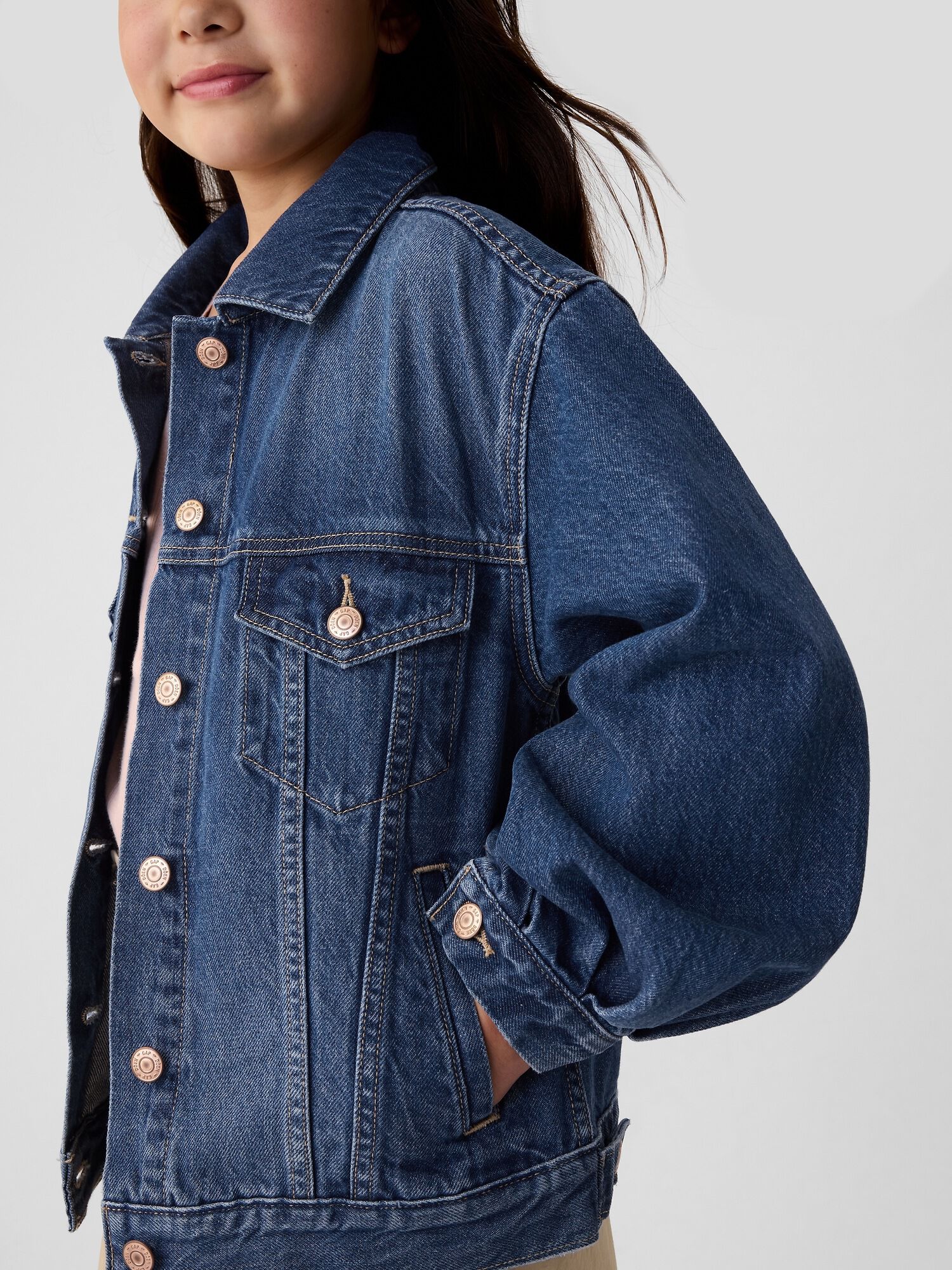 Little girls denim jackets hot sale