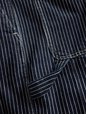 '90s Loose Denim Stripe Carpenter Shorts