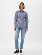 Organic Cotton Belted Big Shirt