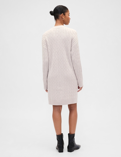 CashSoft Relaxed Crewneck Sweater Mini Dress