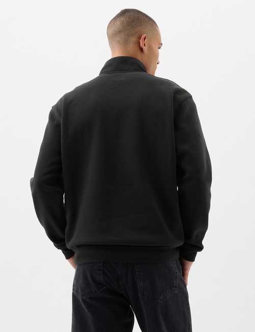 Relaxed Gap Logo Quarter-Zip Sweatshirt