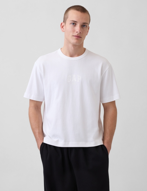 Heavyweight Relaxed 1969 Logo Crop T-shirt