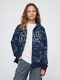 Kids Relaxed Gap Logo Zip Hoodie
