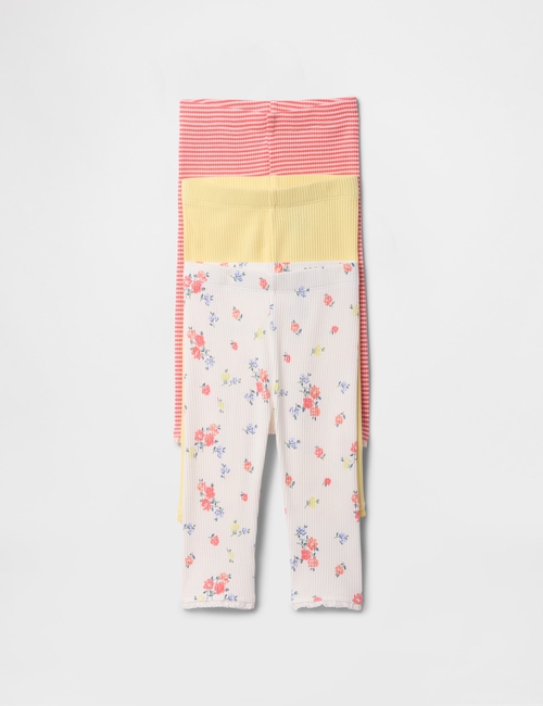 Baby First Favorites TinyRib Leggings (3-Pack)