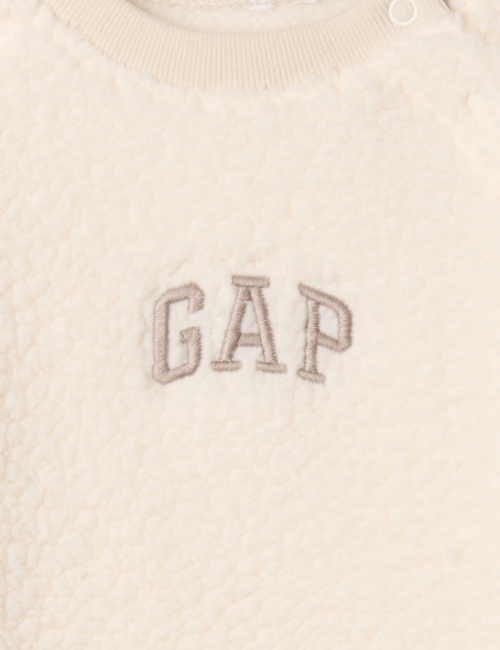 Baby Gap Logo Sherpa One-Piece