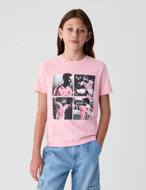 Kids Messi Graphic T-Shirt