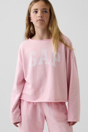 VTG SOFT FT WIDE NK LOGO CREW