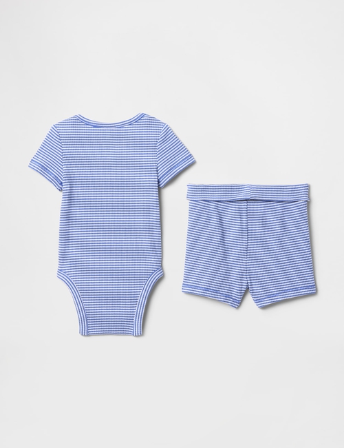 Baby Grow-With-Me TinyRib Outfit Set