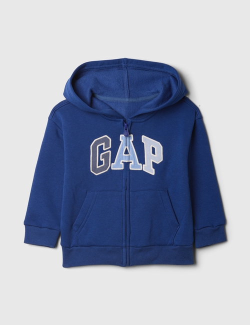 babyGap Relaxed Logo Zip Hoodie